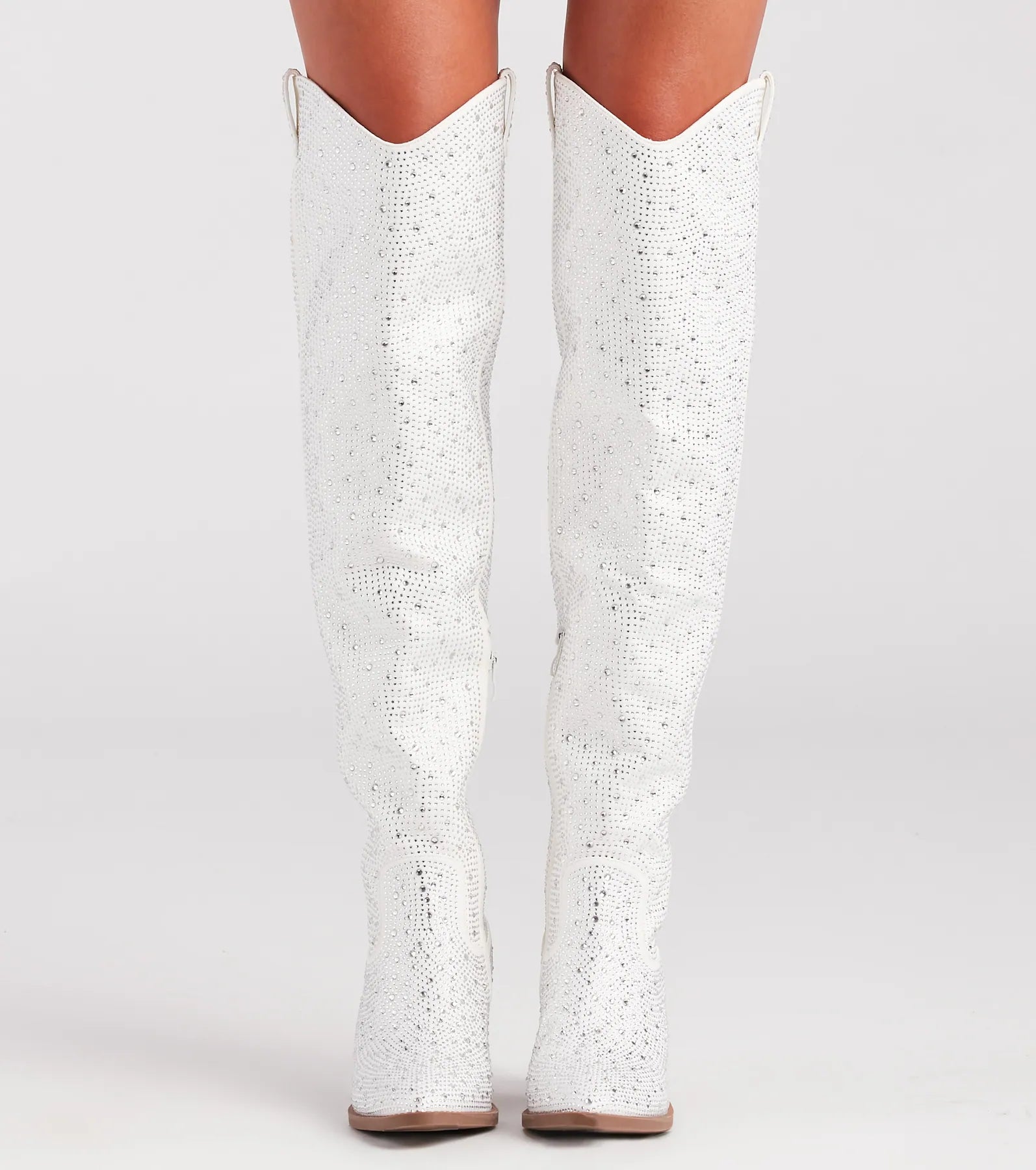 Kick Up The Glam Rhinestone Cowboy Boots - Image 8