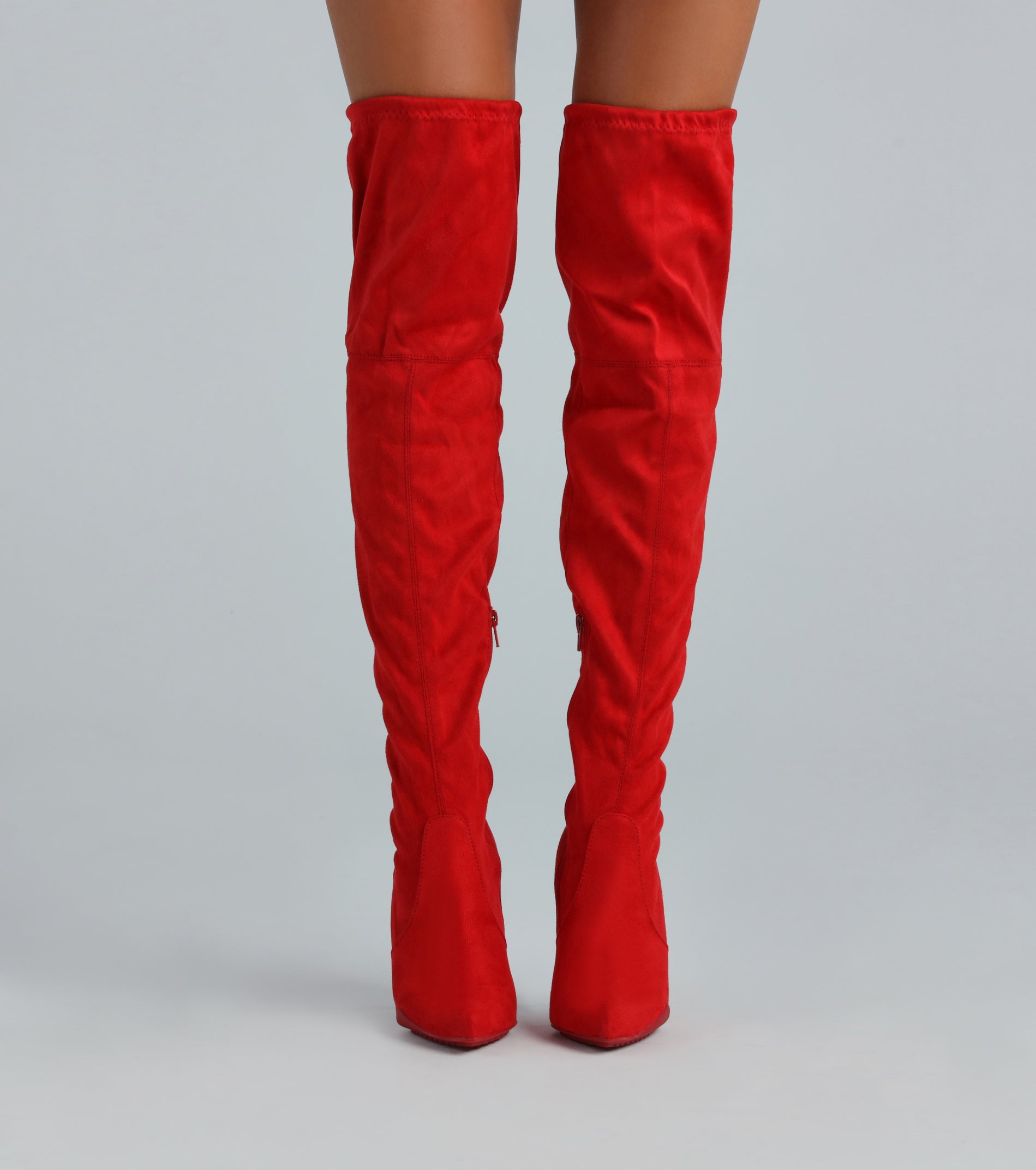 Heat Up The Night Over-The-Knee Stiletto Boots - Image 2