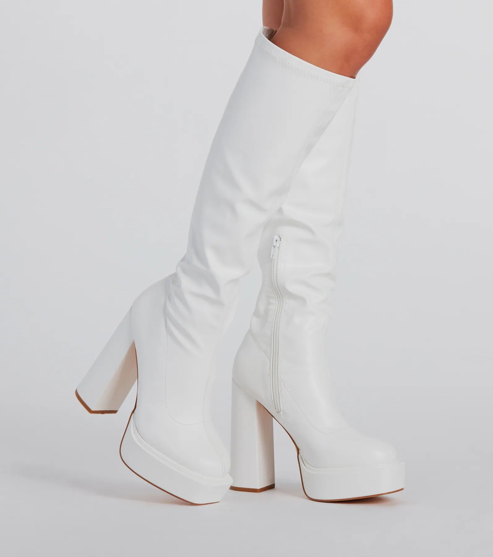 Here To Slay Under-The-Knee Platform Boots - Image 5