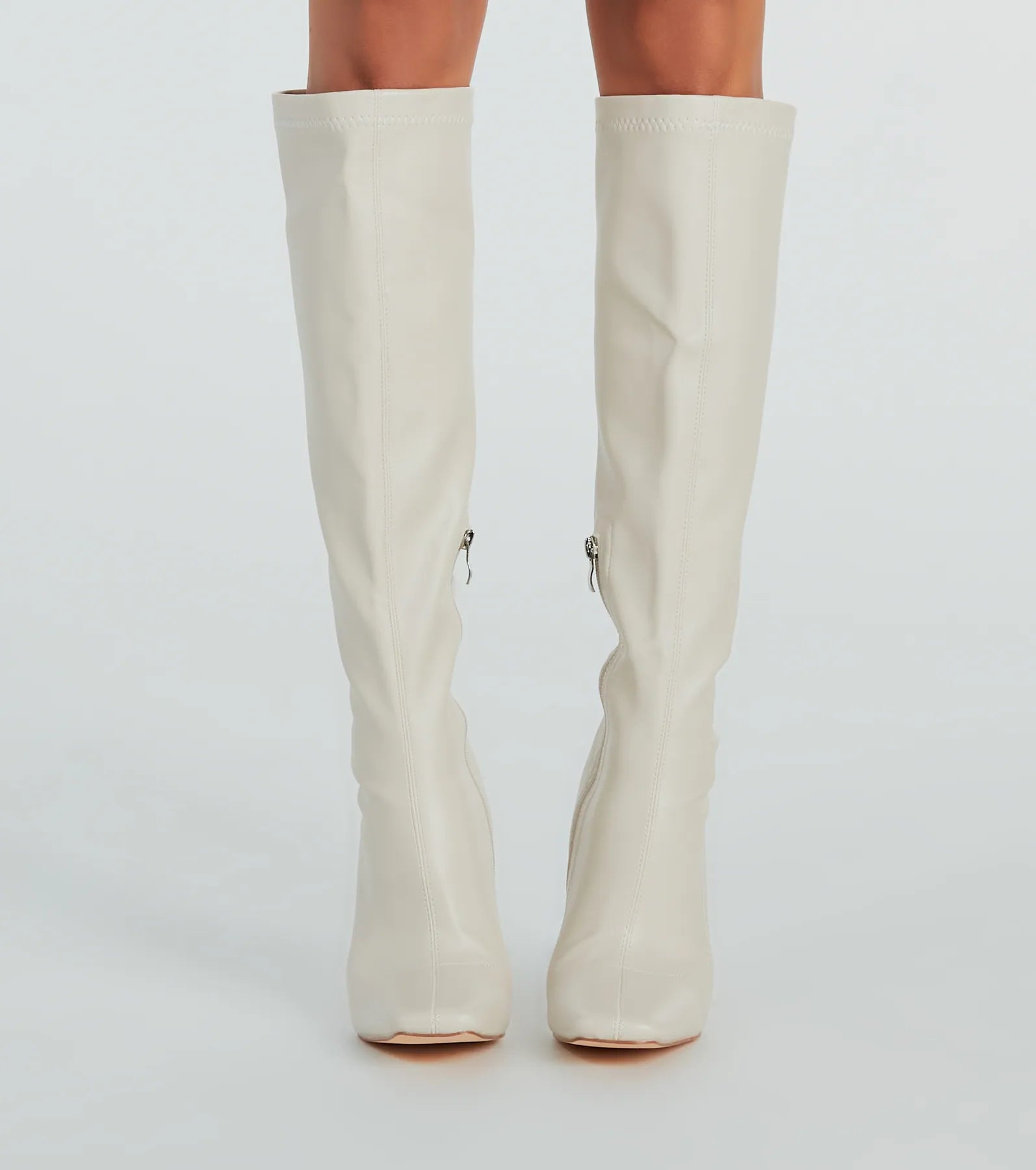 Perfect Day Faux Leather Under-The-Knee Boots - Image 2