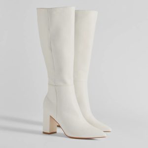 Style Statement Under-The-Knee Faux Leather Boots