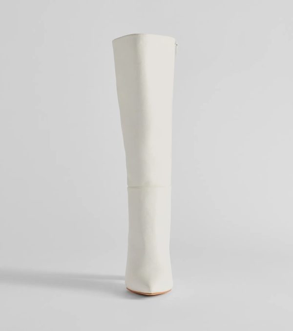 Style Statement Under-The-Knee Faux Leather Boots - Image 3