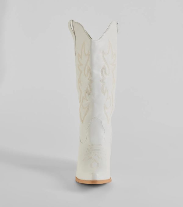 Country At Heart Under-The-Knee Cowboy Boots - Image 3