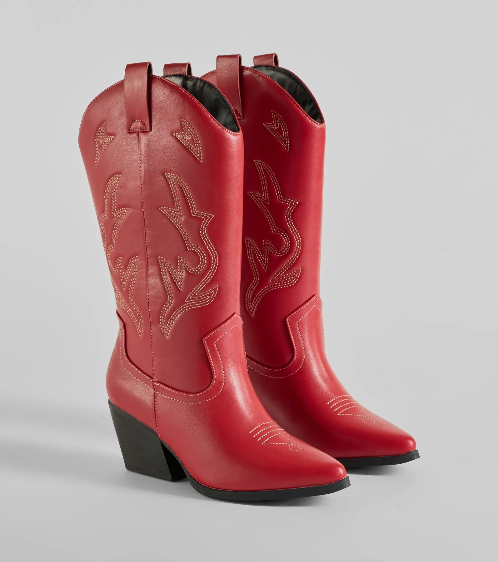 Country Babe Under-The-Knee Cowboy Boots - Image 5