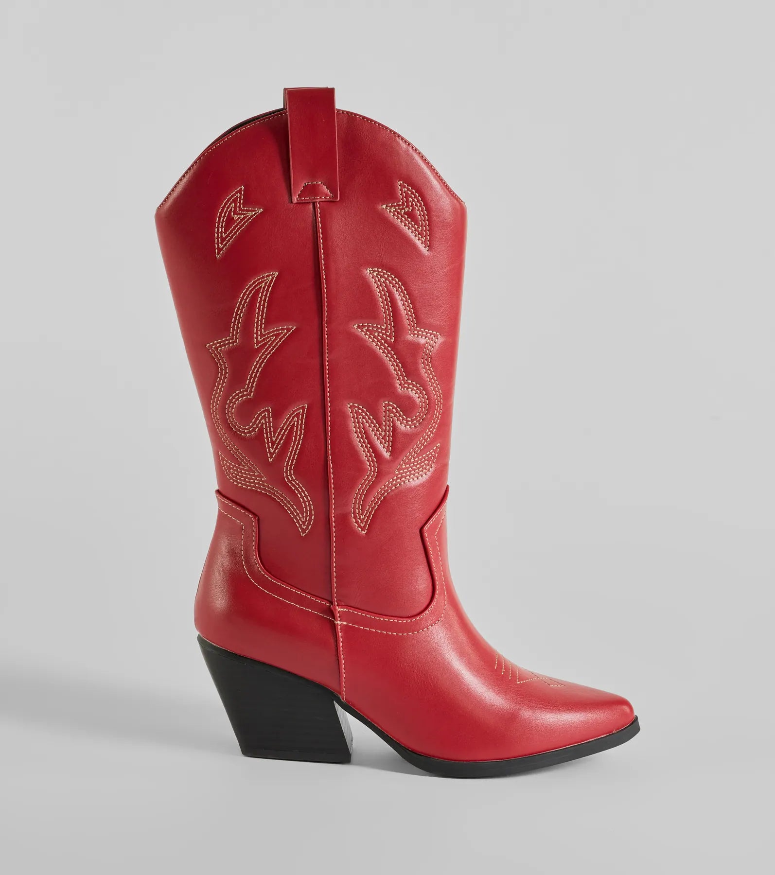 Country Babe Under-The-Knee Cowboy Boots - Image 6
