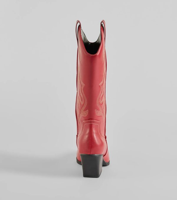 Country Babe Under-The-Knee Cowboy Boots - Image 8