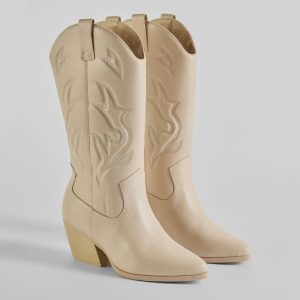 Country Babe Under-The-Knee Cowboy Boots