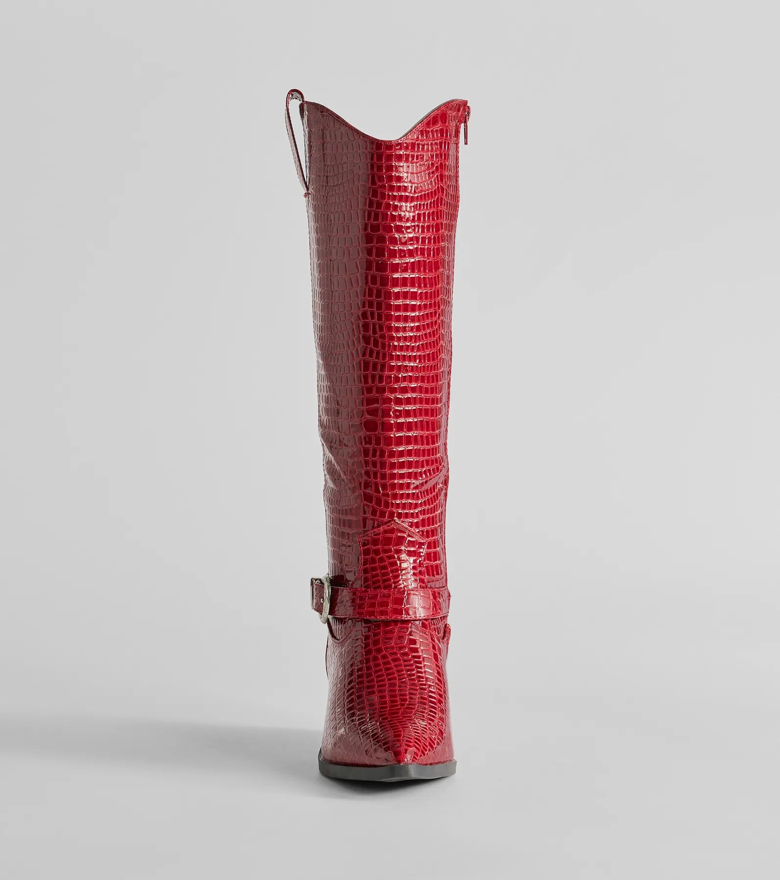 Desert Sun Western Buckle Under-The-Knee Boots - Image 3