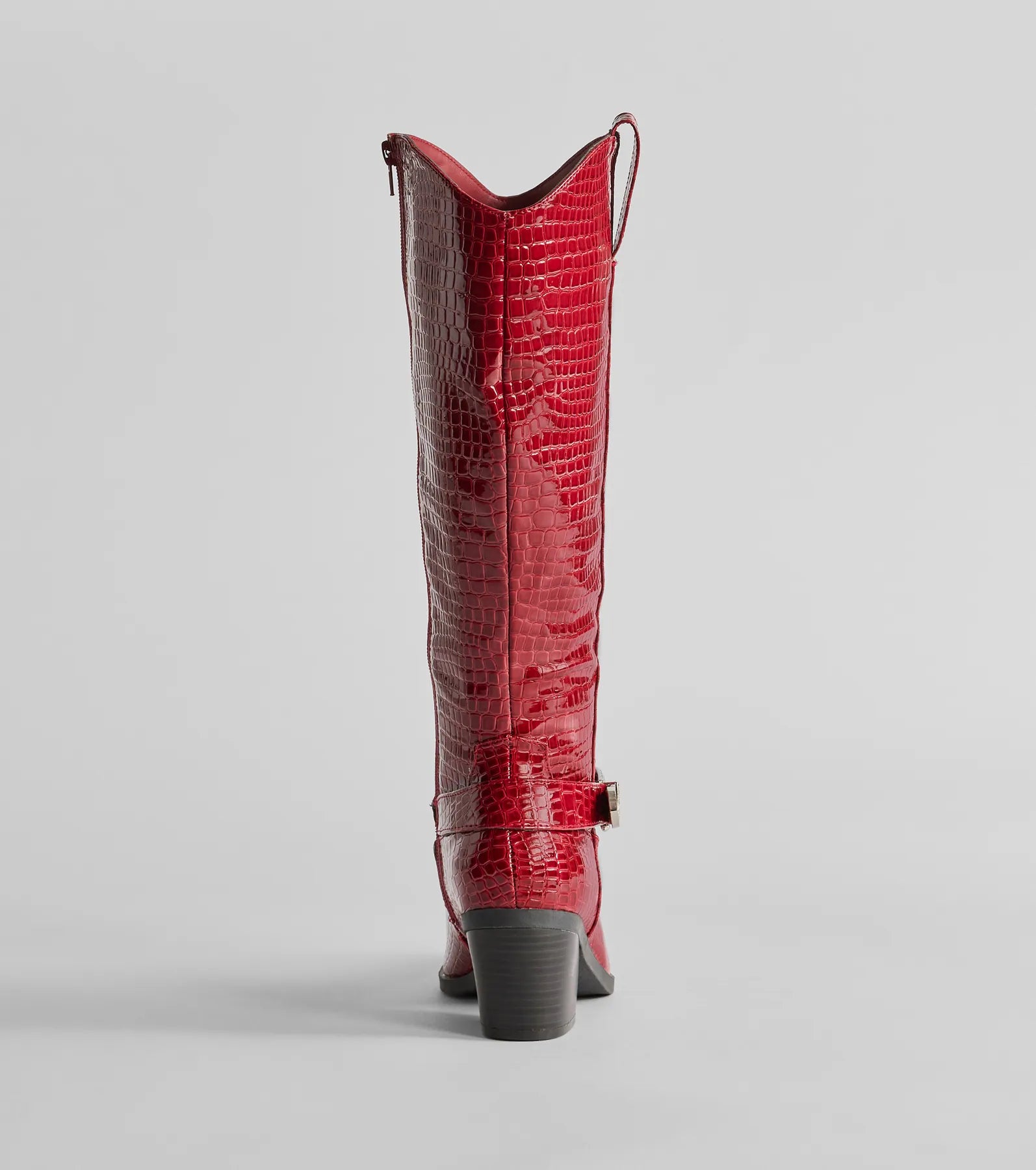 Desert Sun Western Buckle Under-The-Knee Boots - Image 4