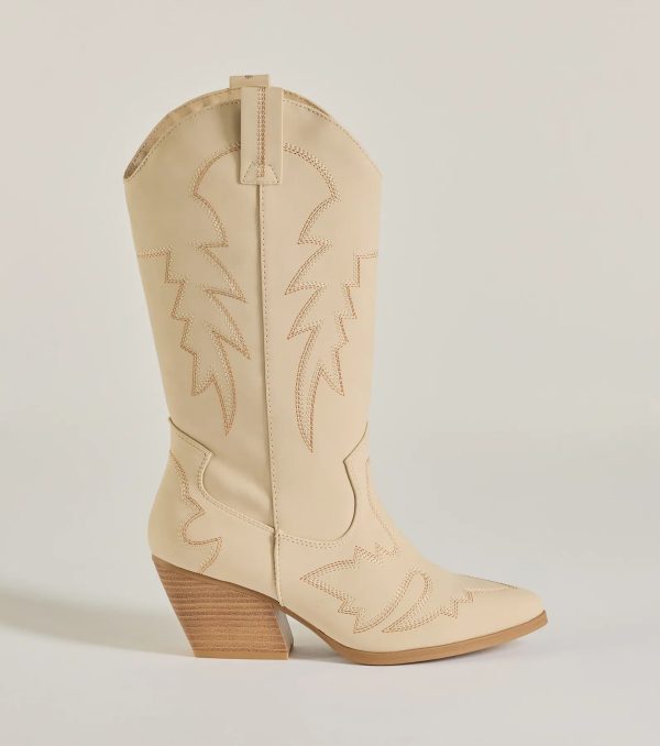 Country Girl Era Block Heel Western Boots - Image 6