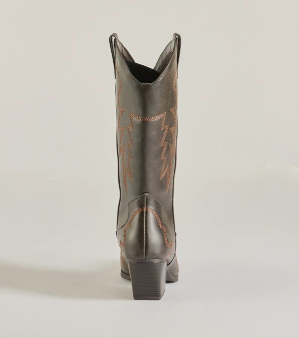 Country Girl Era Block Heel Western Boots - Image 4