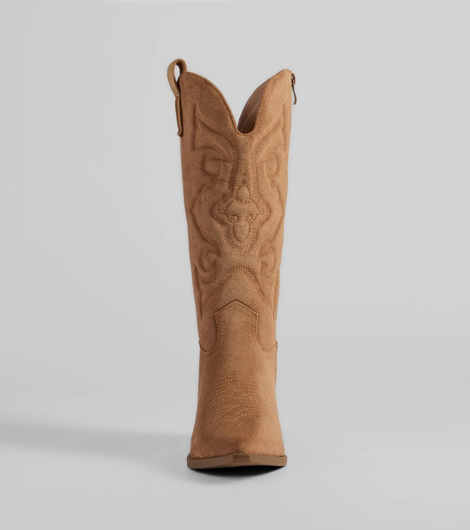 Country Threads Western Microsuede Cowboy Boots - Image 8