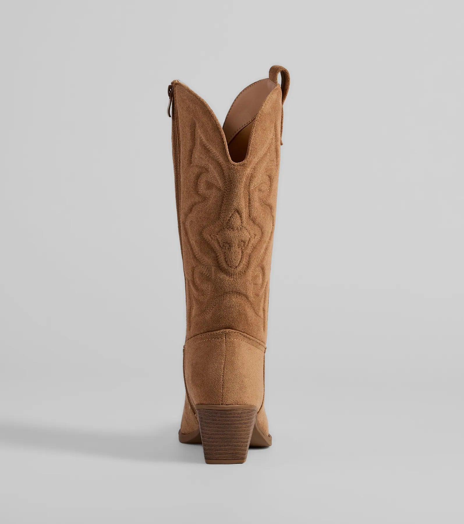 Country Threads Western Microsuede Cowboy Boots - Image 9
