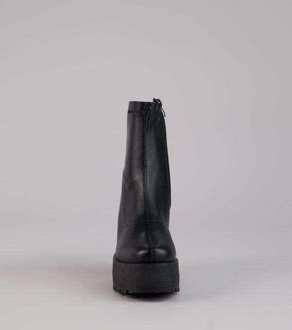 Power Stomp Platform Ankle Booties - Image 3