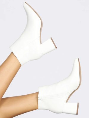 Miss Mod Point Toe Booties
