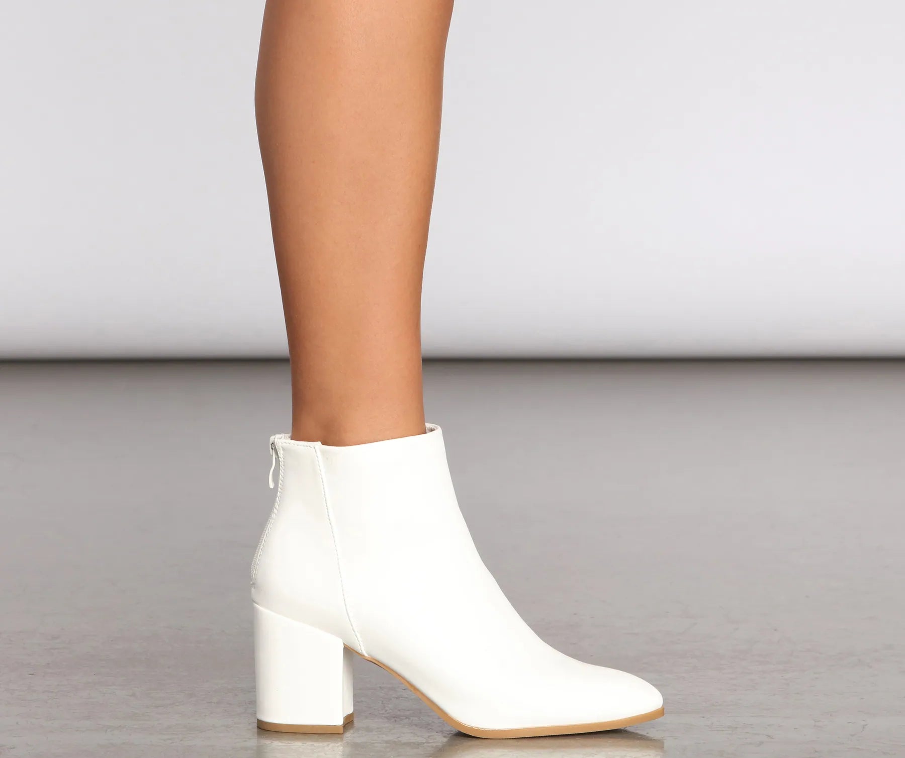 So Sleek Block Heel Booties - Image 5