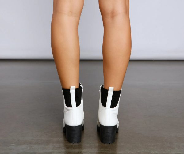 Don't Call It A Throwback Lace-Up Combat Boots - Image 4