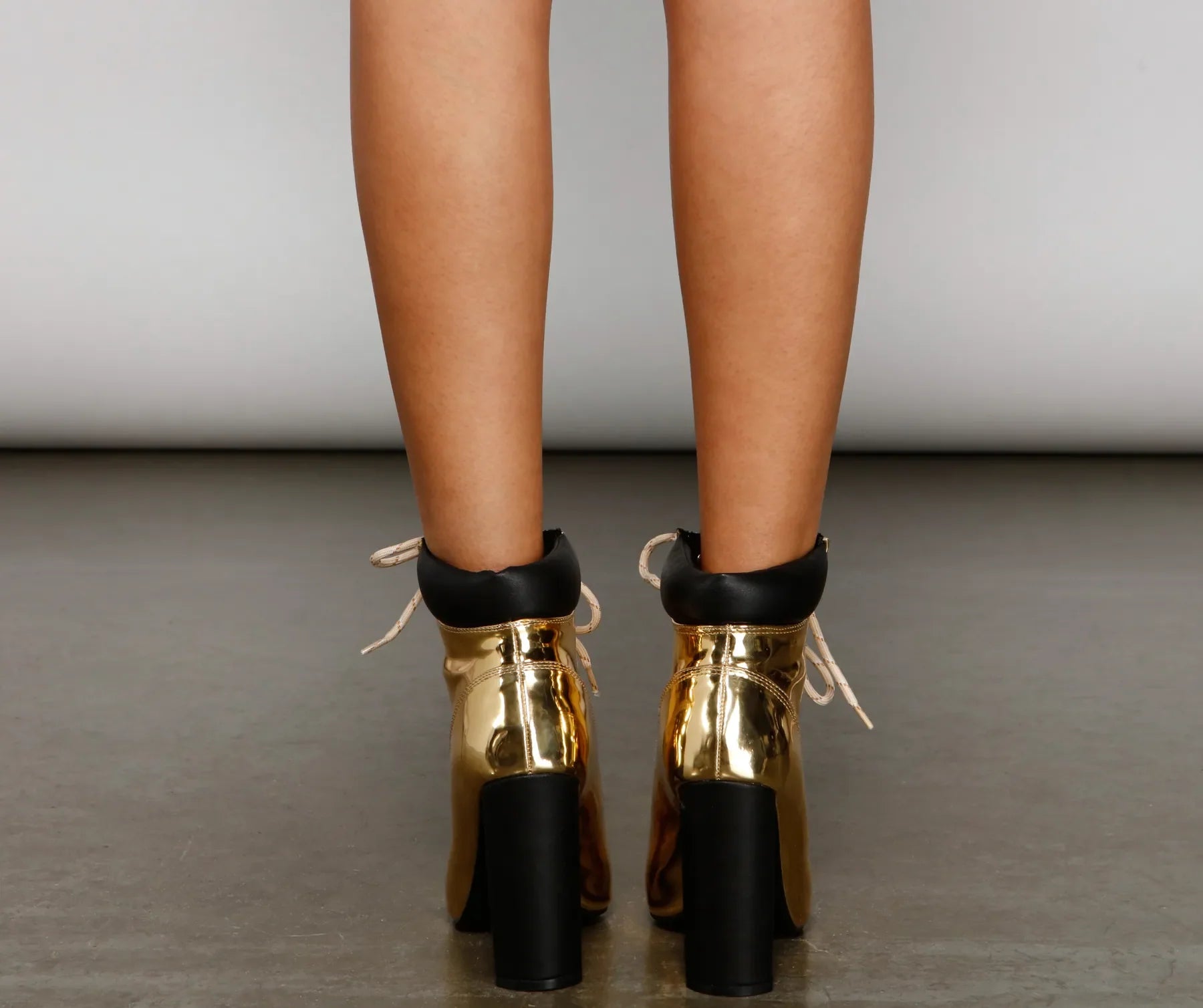 Futuristic Glamour Chrome Booties - Image 5