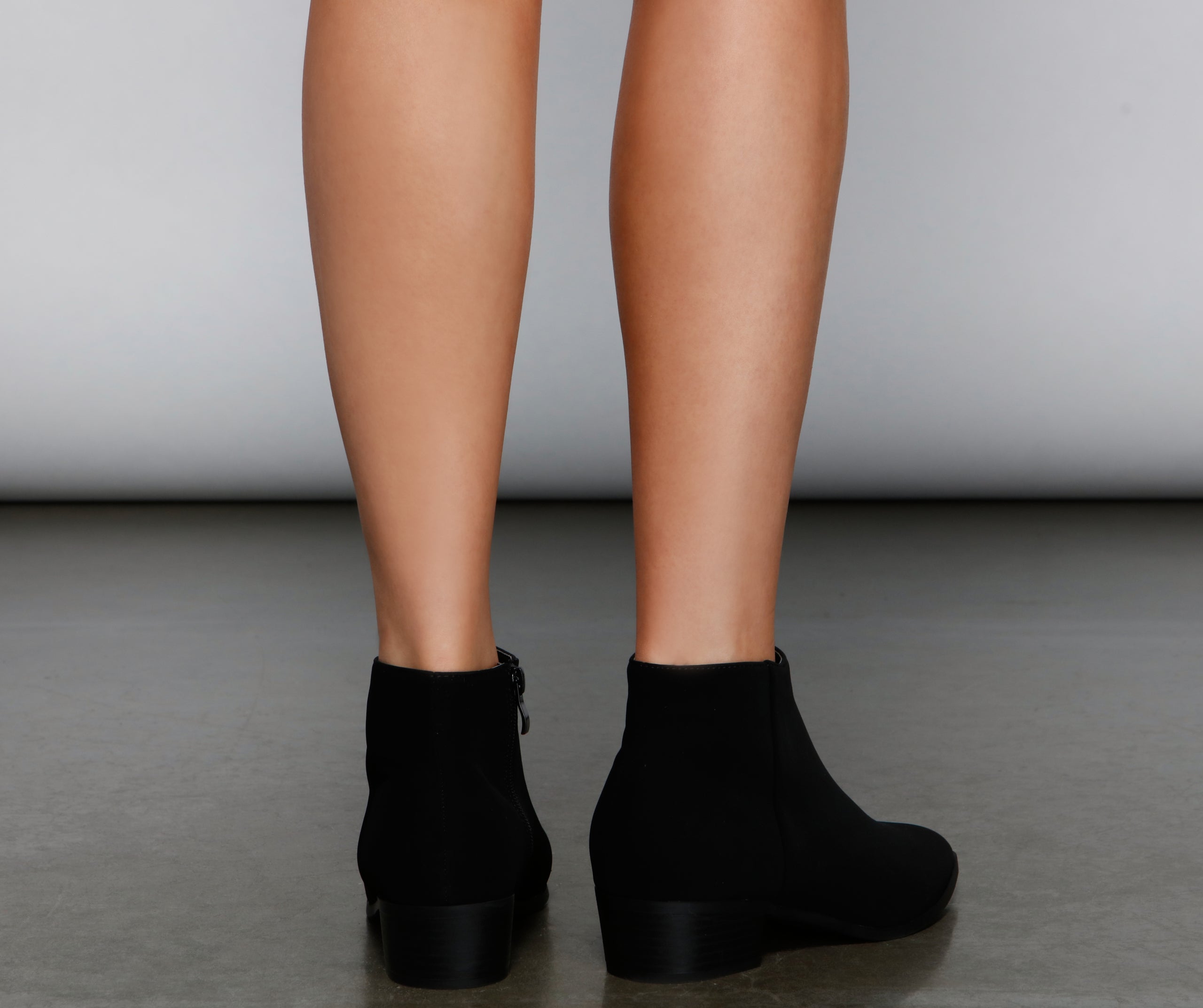 Bring It Back Faux Suede Booties - Image 5