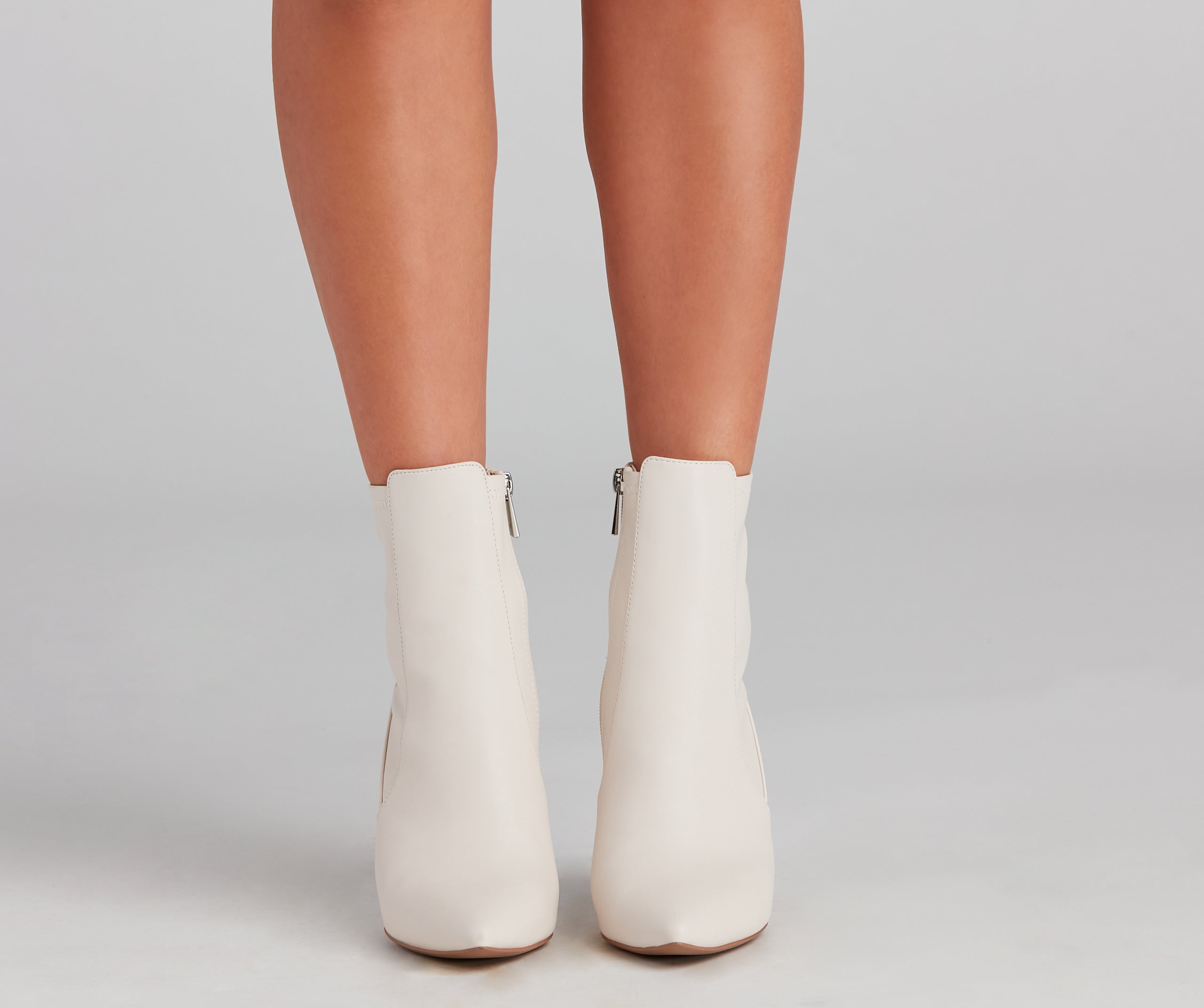 Fashion Point Block Heel Booties - Image 2