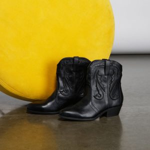Wild West Faux Leather Booties