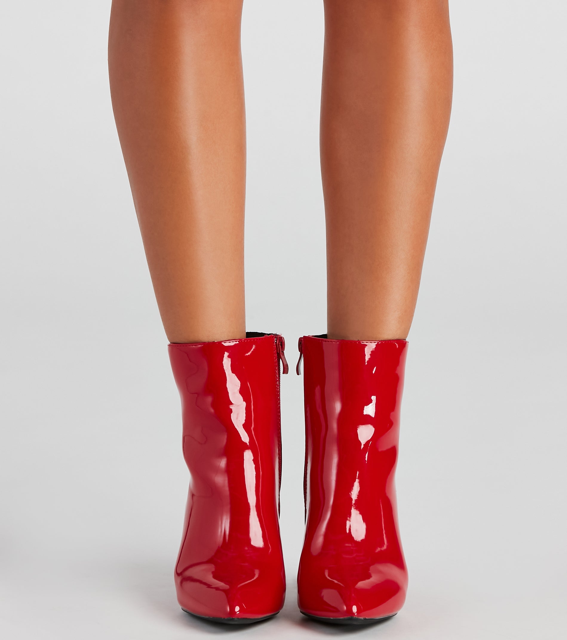 Rebel With Style Block Heel Booties - Image 2