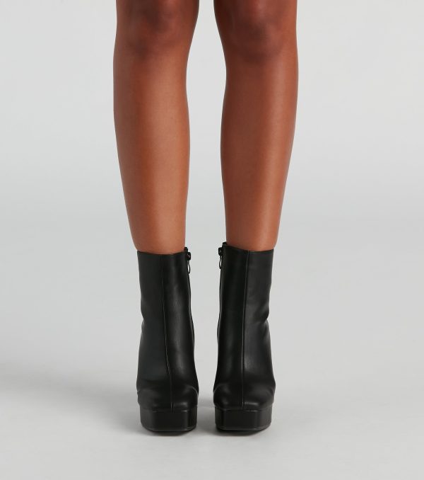 Made For The Drama Platform Booties - Image 2