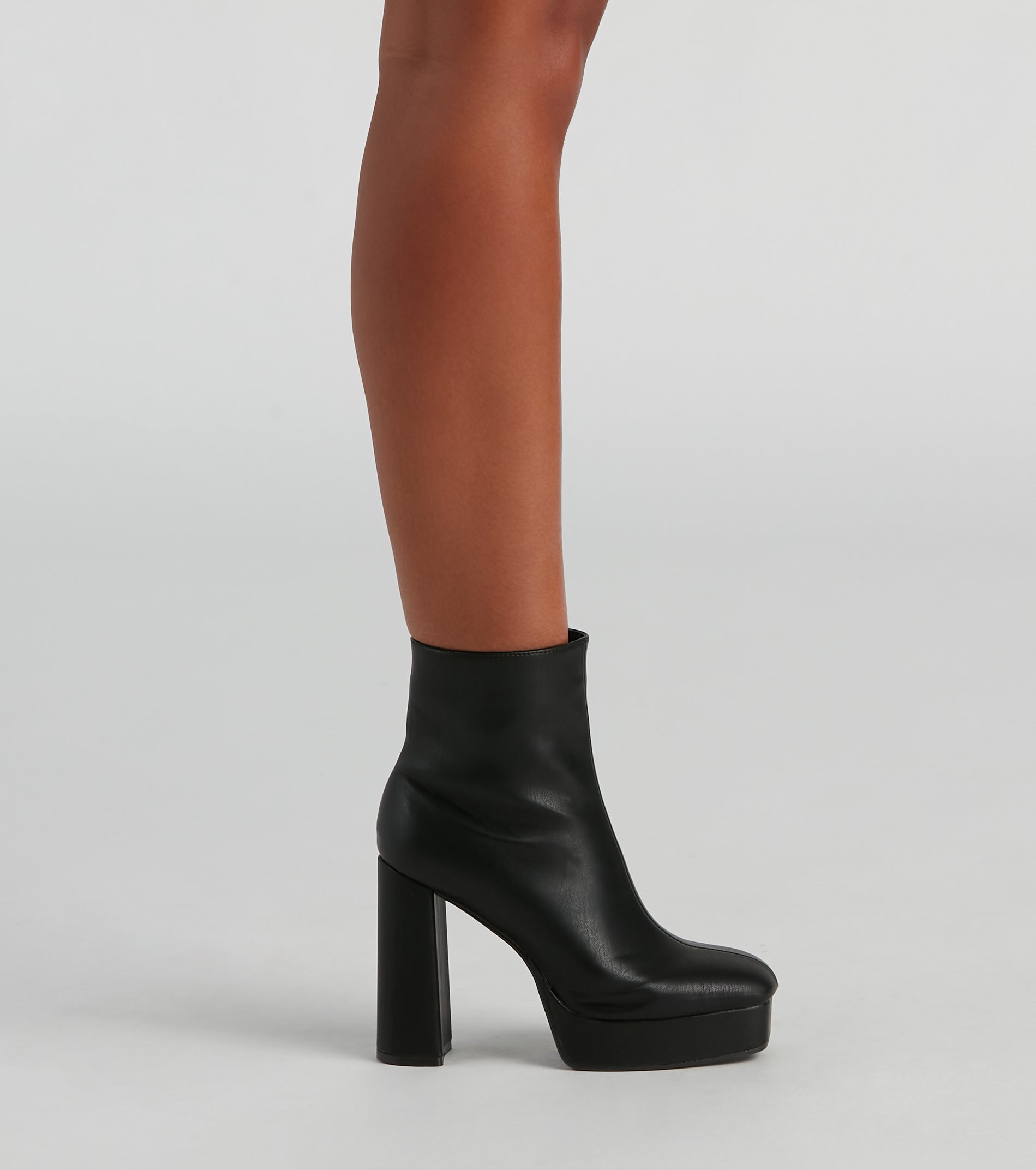 Made For The Drama Platform Booties - Image 3