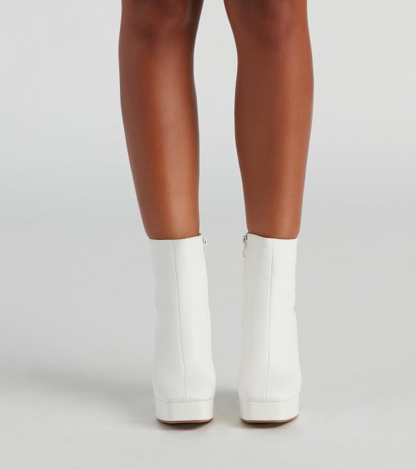 Made For The Drama Platform Booties - Image 5