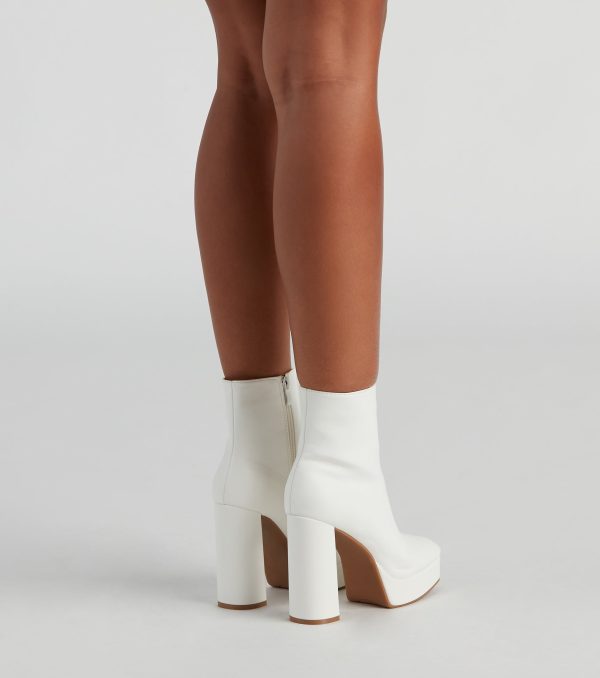 Made For The Drama Platform Booties - Image 8