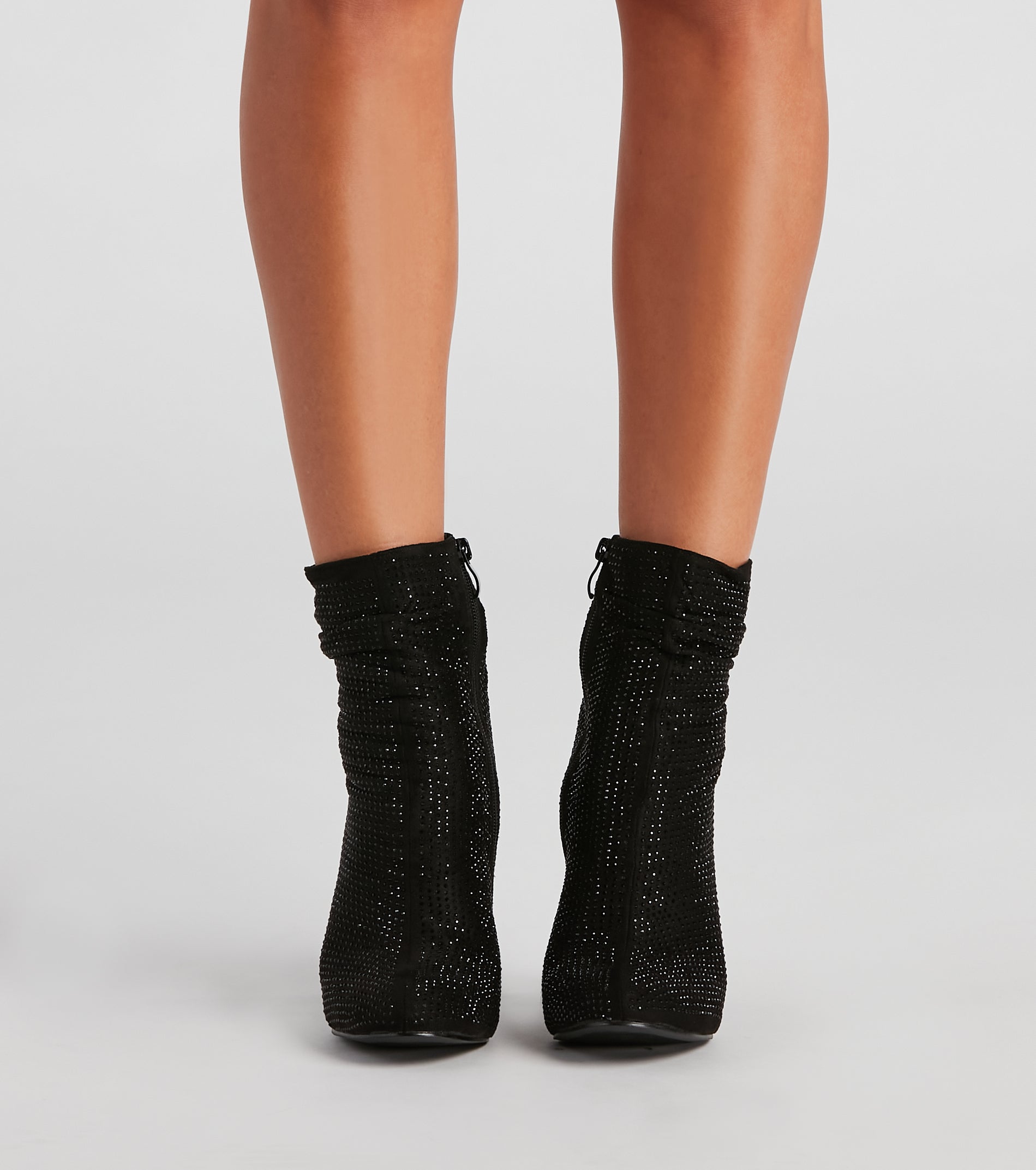 Sparkle Society Rhinestone Booties - Image 2
