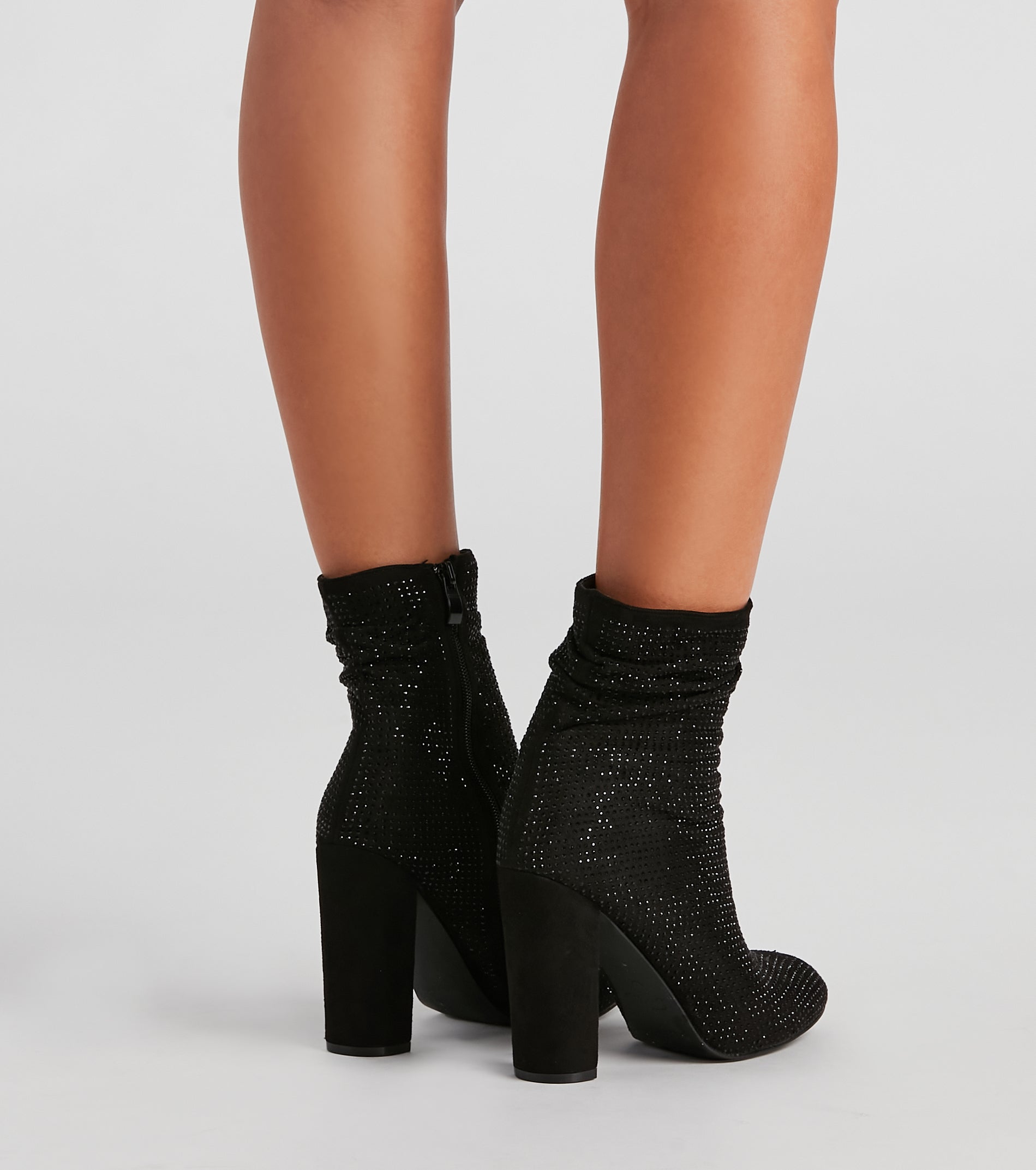 Sparkle Society Rhinestone Booties - Image 4
