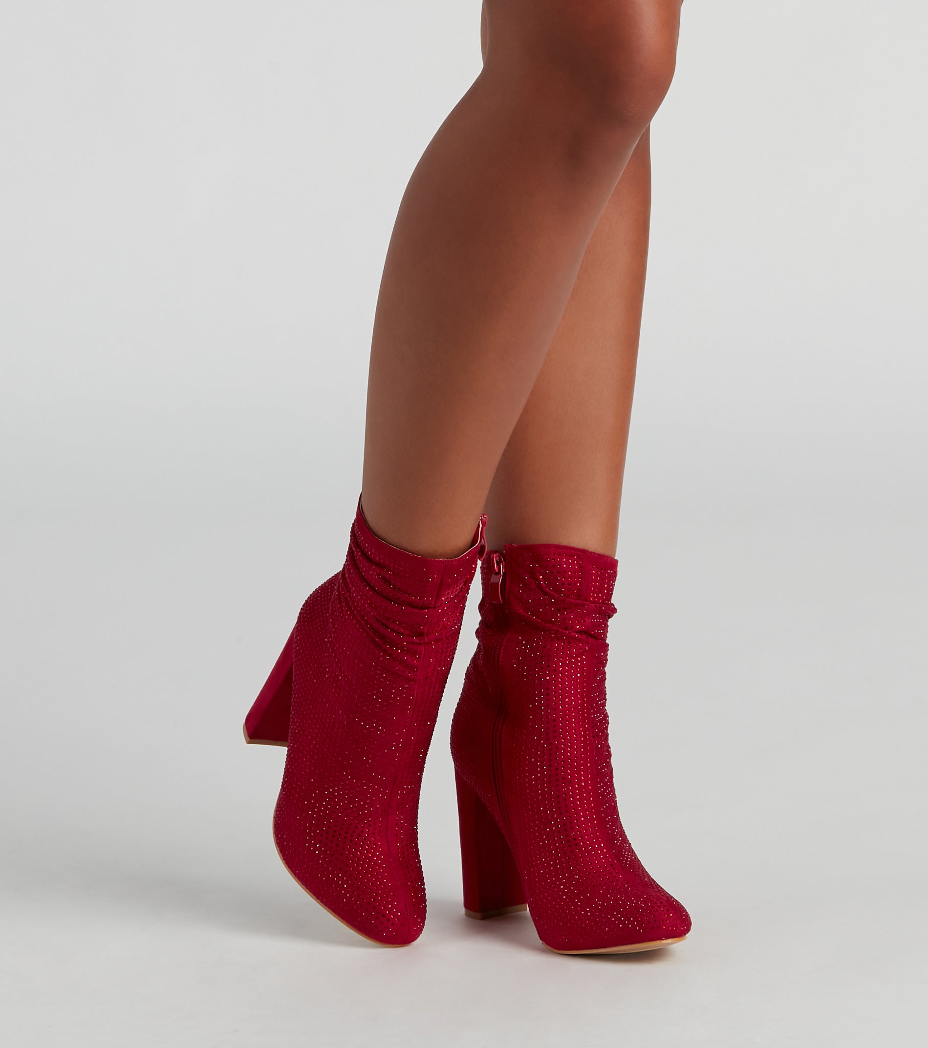 Sparkle Society Rhinestone Booties - Image 6