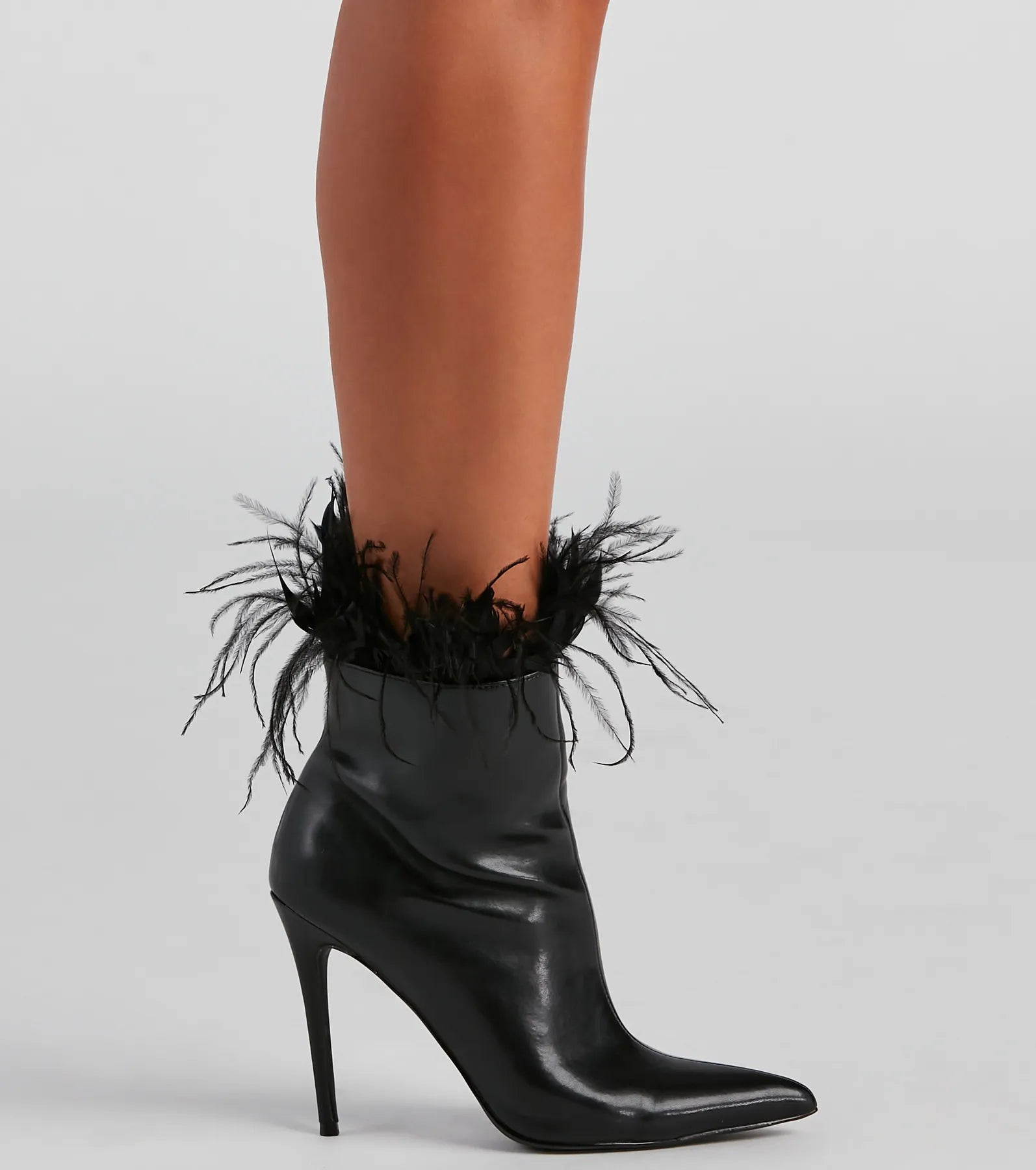 In The Mood For Drama Stiletto Booties - Image 4