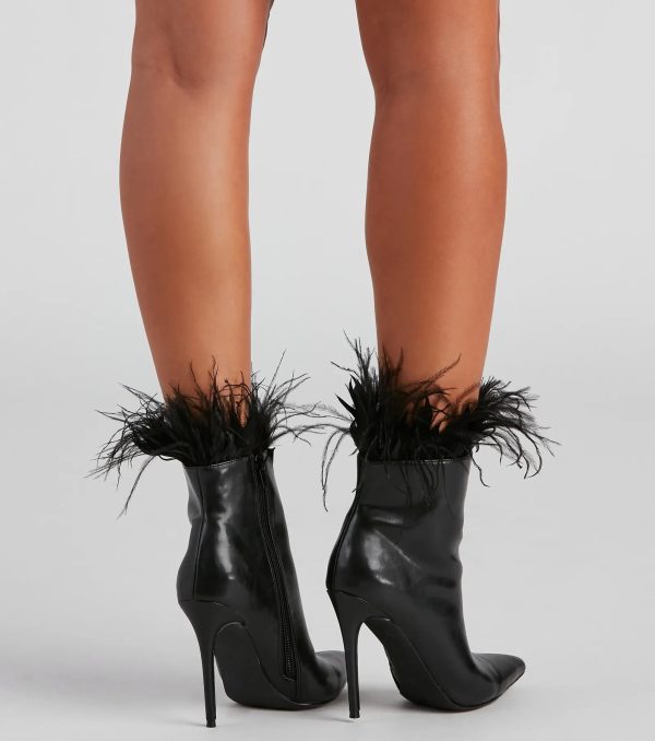 In The Mood For Drama Stiletto Booties - Image 5