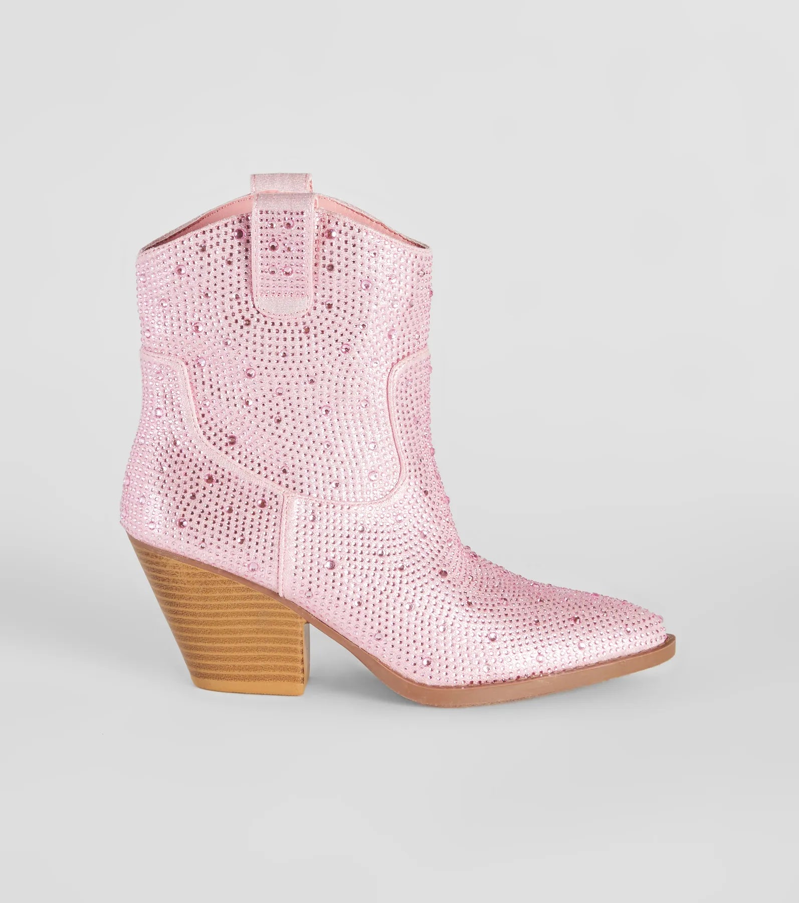 Glitzy Rhinestone Western Booties - Image 14
