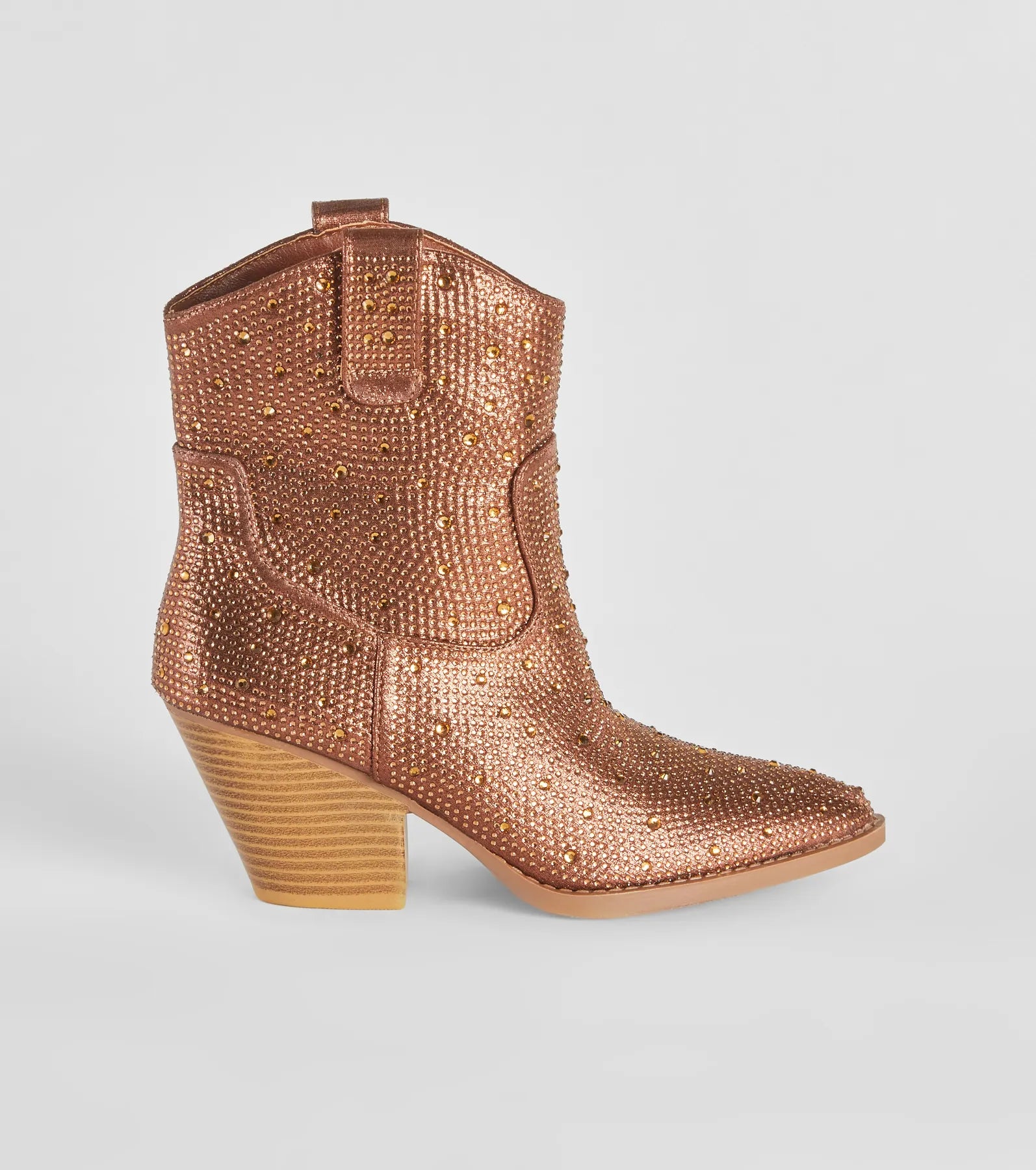 Glitzy Rhinestone Western Booties - Image 22