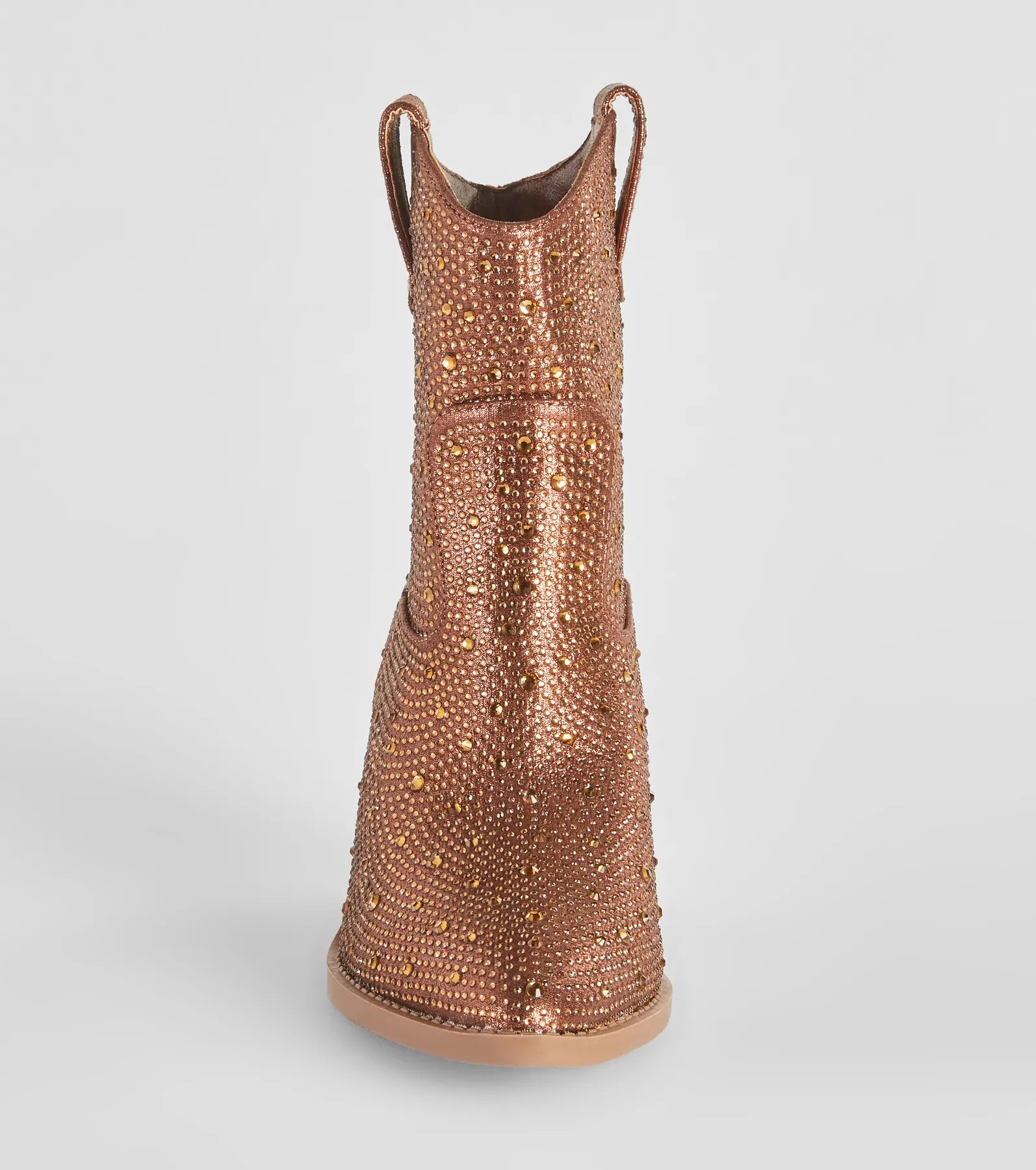 Glitzy Rhinestone Western Booties - Image 23
