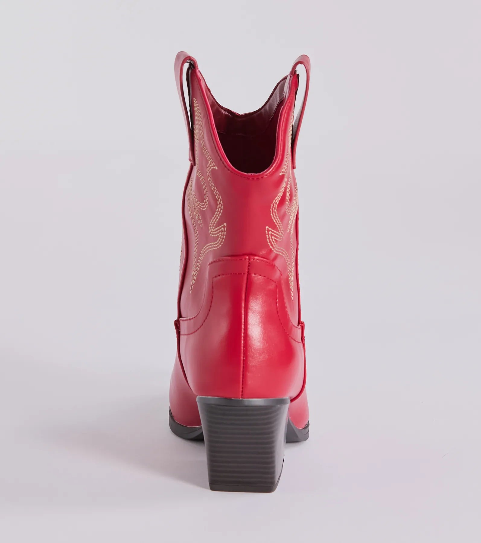 Pay A Visit Western Faux Leather Booties - Image 12