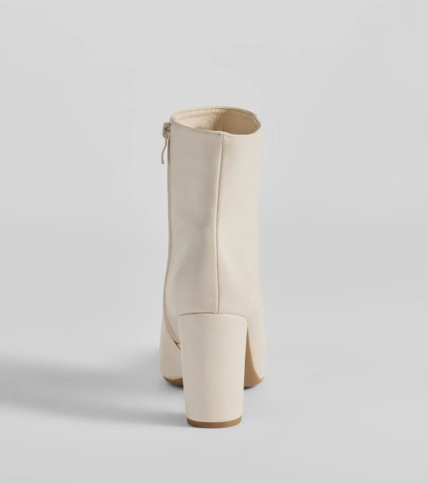 Made For Struttin' Basic Faux Leather Booties - Image 4
