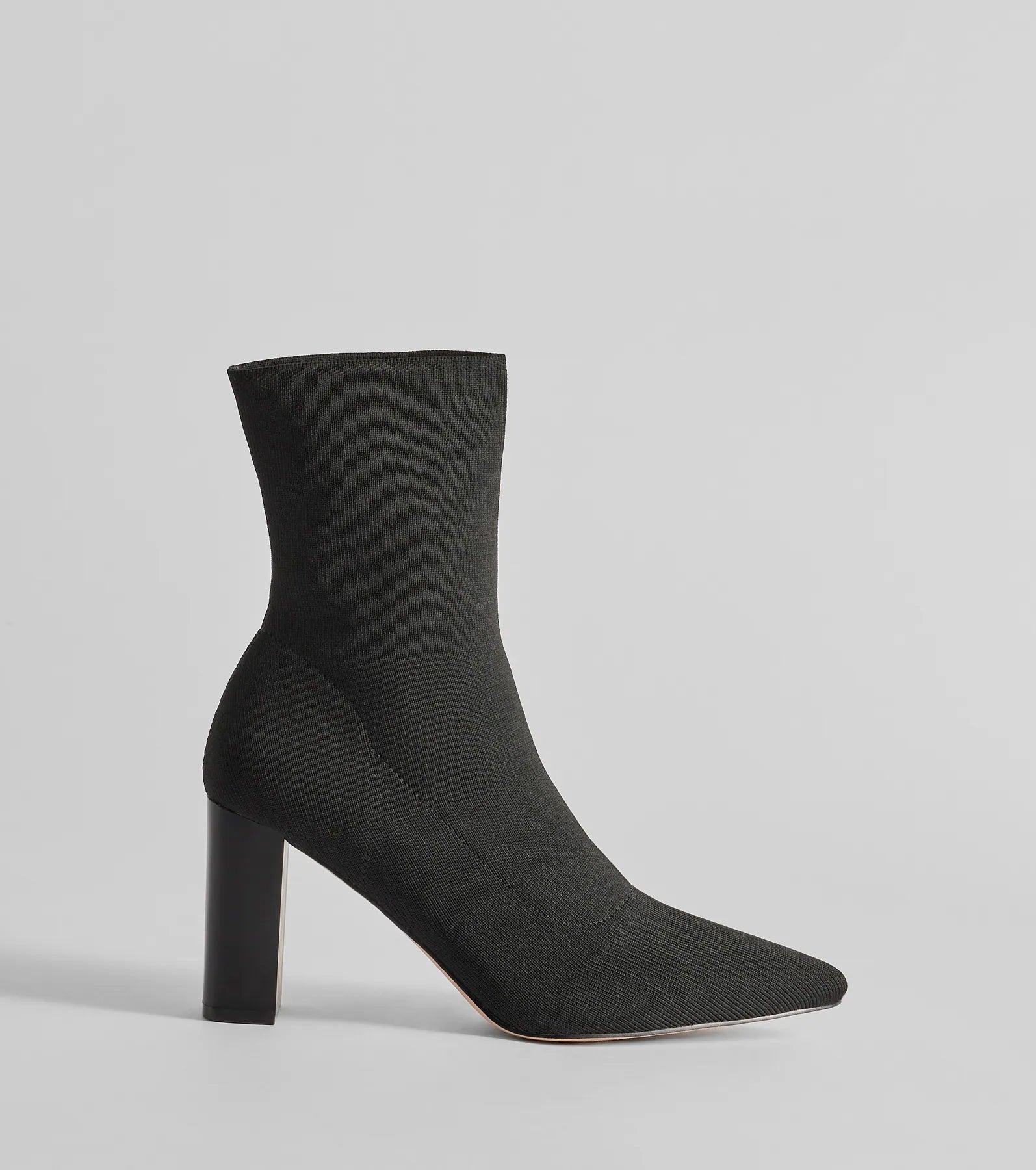Back to Basics Knit Ankle Booties - Image 2