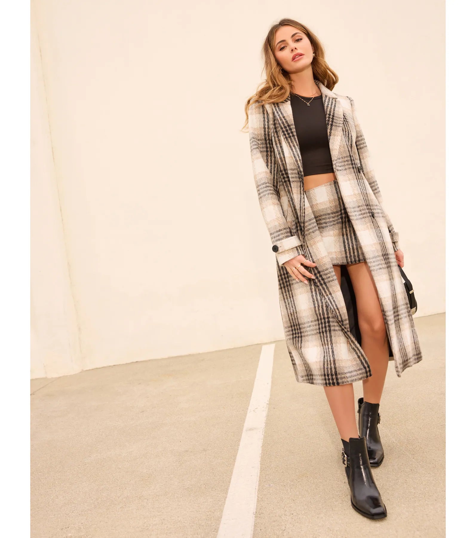 Edgy Fave Buckle Strap Faux Leather Ankle Booties - Image 5