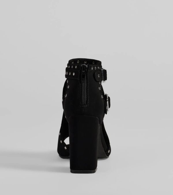 Daring Details Studded Ankle Booties - Image 5