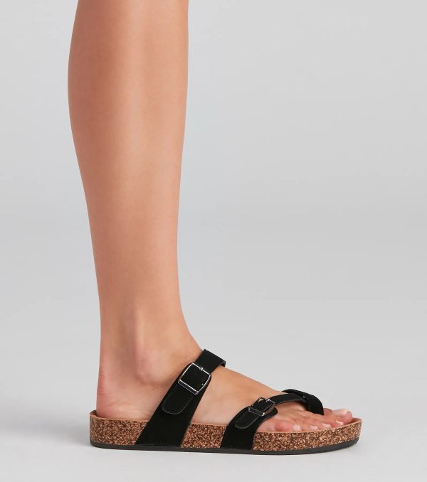 Catch Feels Dual Buckle Sandals - Image 3