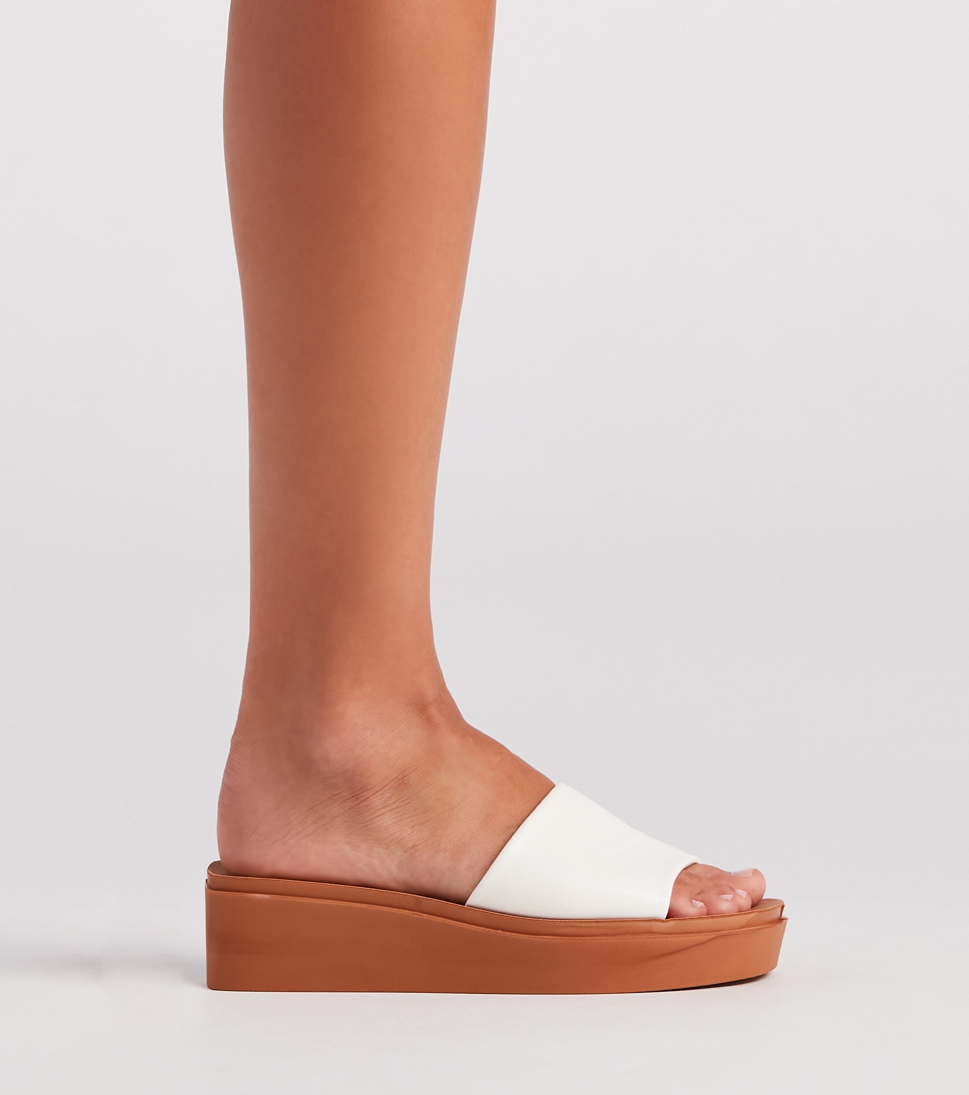 Coastal Babe Slip-On Wedge Sandals - Image 3