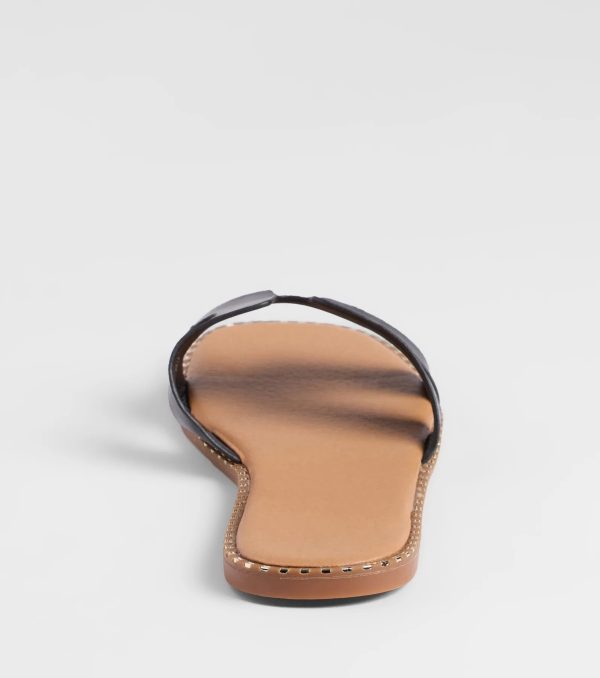 Simply Chic Cutout Strap Flat Sandals - Image 4