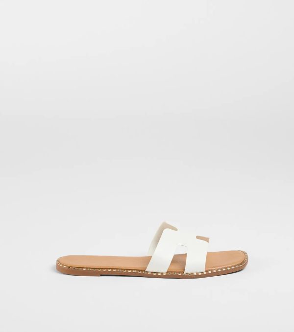 Simply Chic Cutout Strap Flat Sandals - Image 6