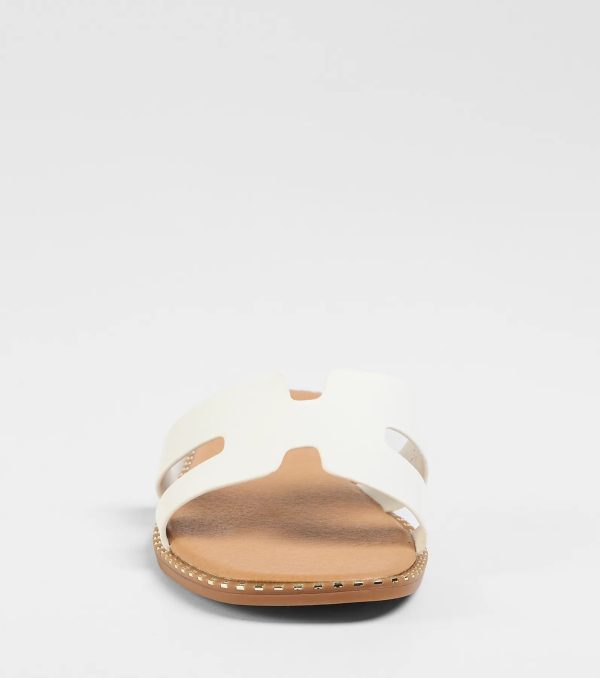 Simply Chic Cutout Strap Flat Sandals - Image 7
