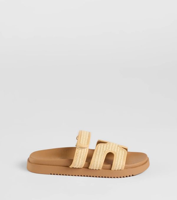 Eye-Catching Cutout Strappy Slide Sandals - Image 2