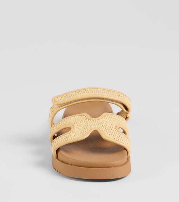 Eye-Catching Cutout Strappy Slide Sandals - Image 3